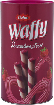 

Dukes Waffy Strawberry Wafer Rolls(300 g)