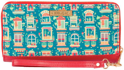 

Chumbak Women Multicolor Artificial Leather Wallet(12 Card Slots), Blue