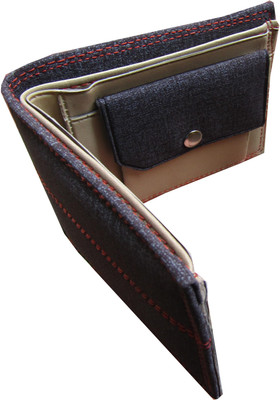 

Peacock Mundkar Boys Blue, White Fabric, Denim Wallet(5 Card Slots)