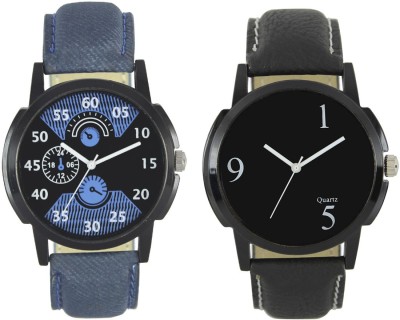 Shivam Retail New Fashion 002-006 Branded Leather Watch  - For Boys   Watches  (Shivam Retail)