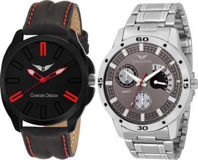 Gargee Design 2311-GR-New Arrival Multicolour Combo Lavish festive season sales in watches Watch  - For Men   Watches  (Gargee Design)