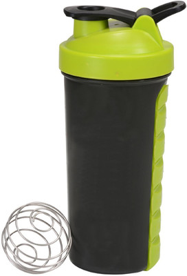 

Giftipedia PILL STORAGE GYM ACCESSORIES 500 ml Shaker(Pack of 1, Black, Green)