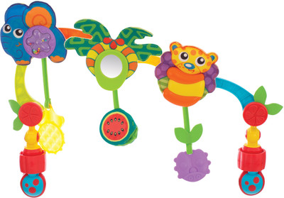 

Playgro Tropical Tunes Travel Play Arch(Multicolor)