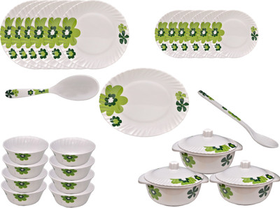 

maharani Pack of 40 Dinner Set(Melamine)
