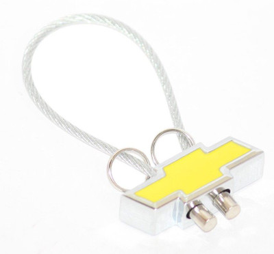 

Aura Imported Unique Double Sided Chevrolet Key Chain