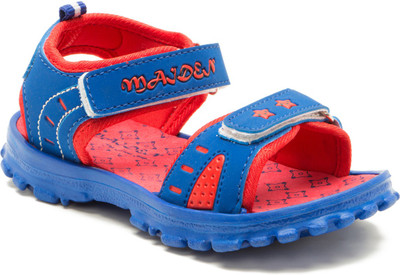 

OMAIDEN The First Step Boys & Girls Velcro Sports Sandals(Blue, Blue/red