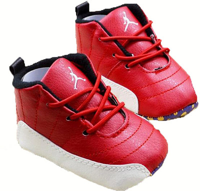 

Baby Bucket Boys Slip on Walking Shoes(Red