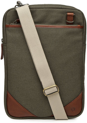 

Viari 13 inch Laptop Messenger Bag(Green), Olive green