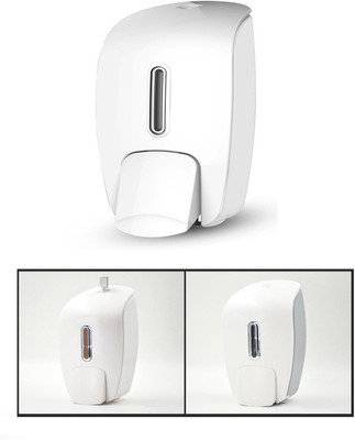 

PUFFIN Liquid Soap Dispenser (800ml) 800 ml Soap, Shampoo, Gel, Lotion, Conditioner Dispenser(White)