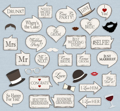 

PARTY PROPZ SET OF 35 PHOTO PROPS/ PHOTO BOOTH BOARD/ PHOTOBOOTH PROPS/ PARTY PROPS Photo Booth Board(Birthday, Wedding, Party, Bachelorette)