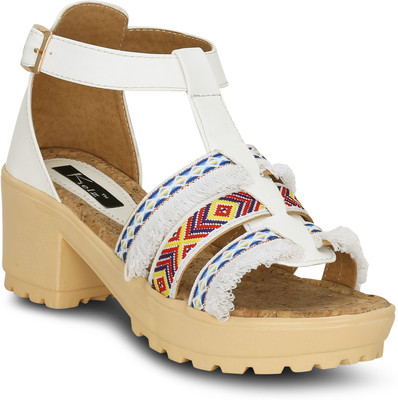

Kielz Women White Heels