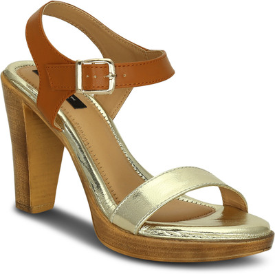 

Kielz Women Gold Heels