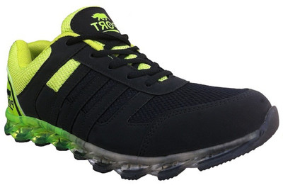 

Port Mens Squash Sports PU Walking Shoes For Men(Black, Green, Multicolor
