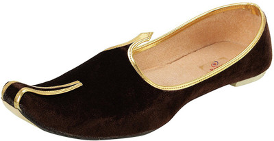 

Ramraj wedding & sherwani jutti Slip On For Men(Brown