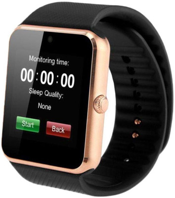 

estar Smartwatch with calling function compatible with Alcatel One Touch Evo 7 HD Golden Smartwatch(Brown Strap free size)