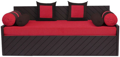 Auspicious Home Kaiden (2 Pillows, 4 Bolsters) Double Fabric Sofa Bed(Finish Color - Red Mechanism Type - Pull Out Delivery Condition - Knock Down) Auspicious Home Kaiden (2 Pillows, 4 Bolsters) Double Fabric Sofa Bed(Finish Color - Red Mechanism Type - Pull Out Delivery Condition - Knock Down)