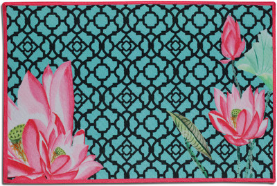 SEJ BY NISHA GUPTA Rectangular Pack of 1 Table Placemat(Multicolor, Cotton)
