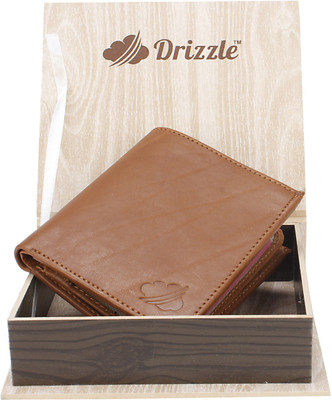 

Drizzle Men Brown Genuine Leather Wallet(5 Card Slots)
