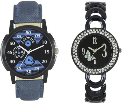 View Shivam Retail SR-002-201 Stylish Watch  - For Couple Wrist Watches Price Online(Shivam Retail)