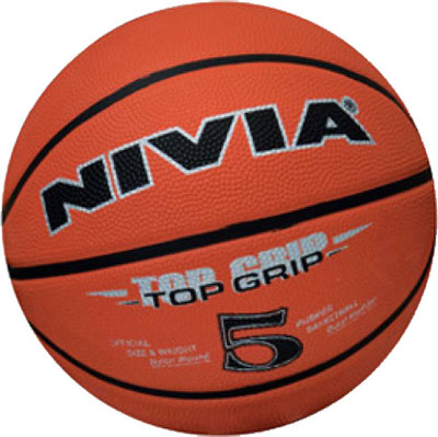 

Nivia Top Grip Basketball - Size: 5(Pack of 1, Orange)