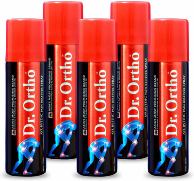 Dr. Ortho Pain Relief Spray - Pack of 5 Spray(5 x 10 ml)