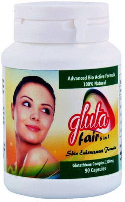 

Gluta fair 5 in 1 - Glutathione Skin Whitening Pills(0.3 g)