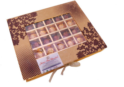 

Jainco Star Chocolates Book Box Gift Pack Coffee Colour Caramels(20)