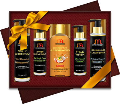 

Man Arden Body Groomer Luxury Men's Grooming Gift Set(Set of 5)