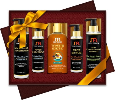 

Man Arden Nature's Shield Luxury Men's Grooming Gift Set(Set of 5)