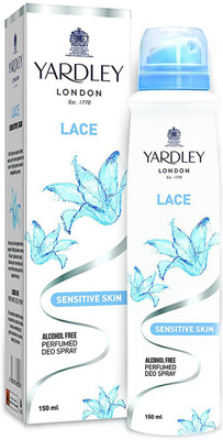 

Yardley London Lace Deodorant Spray - For Women(150 ml)