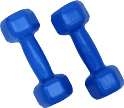 

Sportshour neoprene (3kg each) Fixed Weight Dumbbell(6 kg), Blue