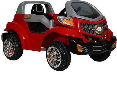 

Toyhouse Smart Rechargeable Car Battery Operated Ride On(Red), Multicolor