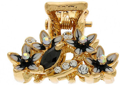 

Anuradha Art Jewellery BF-808 Hair Claw(Black, White)