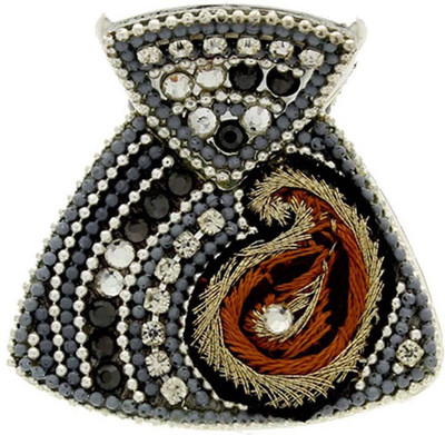 

Anuradha Art Jewellery BF-733 Hair Claw(Gold)