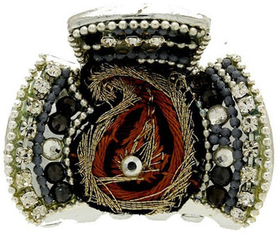 

Anuradha Art Jewellery BF-741 Hair Claw(Gold)