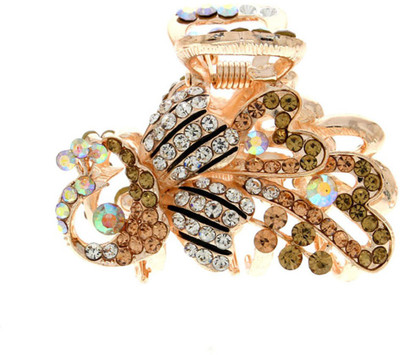 

Anuradha Art Jewellery BF-783 Hair Claw(Gold)