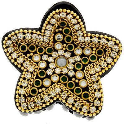 

Anuradha Art Jewellery BF-815 Hair Claw(Green)