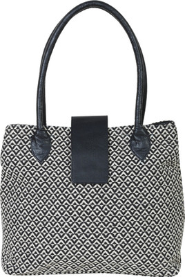 

Reggel Tote(Silver, Black), Black;silver
