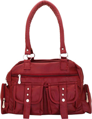 

Vera Stayle Hand-held Bag(Maroon)