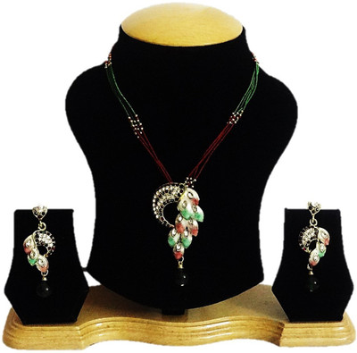 77% OFF on Ethnic Jewels Alloy Jewel Set(Multicolor)