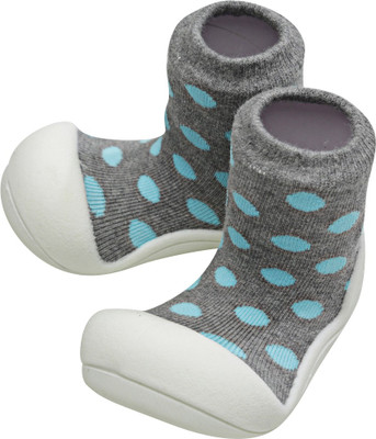 

ATTIPAS Boys Slip on Walking Shoes(Grey, Gray