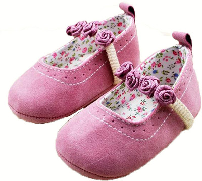 

Baby Bucket Girls Slip on Dancing Shoes(Pink