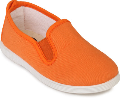 

Scentra Boys & Girls Slip on Loafers(Orange