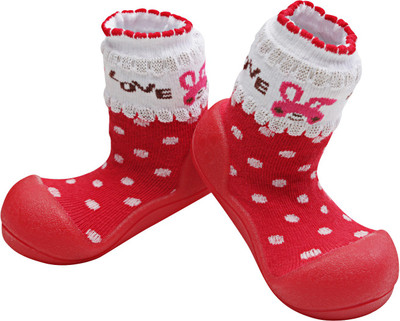 

ATTIPAS Boys Slip on Walking Shoes(Red