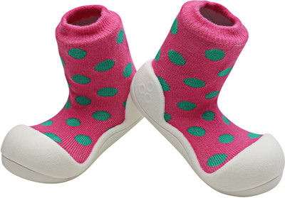 

ATTIPAS Boys Slip on Walking Shoes(Pink