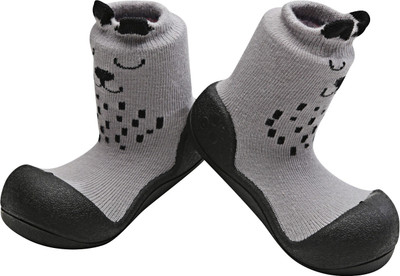 

ATTIPAS Boys Slip on Walking Shoes(Grey, Gray