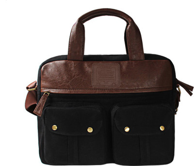 

Purseus 15.6 inch Laptop Messenger Bag(Black)