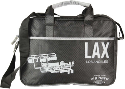 shopharp 13 inch Laptop Tote Bag(Black)