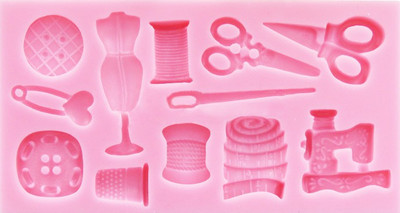 

Futaba Sewing Scissors Kit - Cup Fondant Decoration Mould(Pack of 1)
