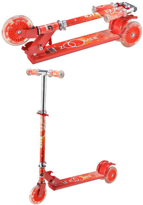 

COSMIC ZOOMER ALLOY 3 WHEEL KIDS KICK SCOOTER RED(Red)
